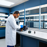 Modern Materials Lab**

"A fully clothed professional technician in a modern materials testing laboratory, operating advanced testing equipment, appropriate attire, safe for work, perfect anatomy, correct proportions, professional photography, high quality, well-lit environment, focus on precision and detail, family-friendly."

**